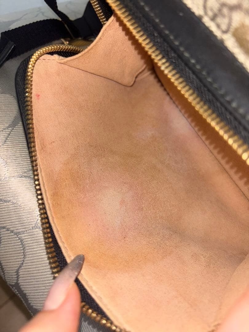 GUCCI GG Pattern Small Backpack Mini Supreme Bee … - image 2