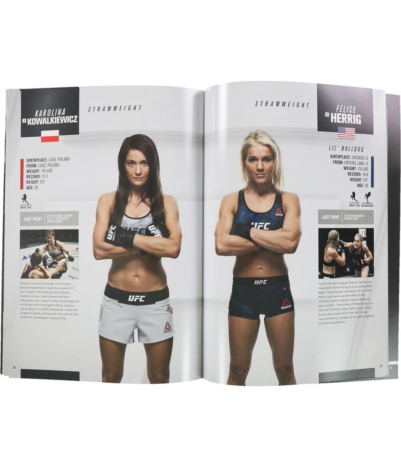 UFC Unisex 223 Khabib vs Holloway Official Program, Pink, One Size - Image 2 of 4