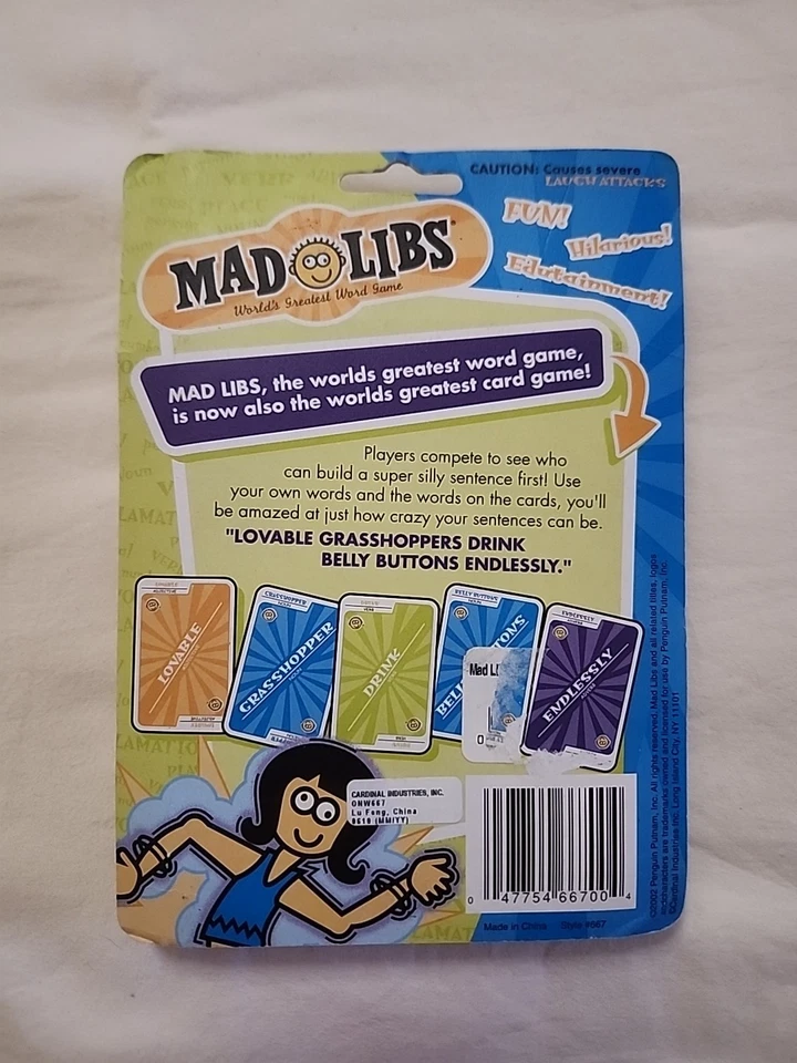 Mad Libs  World's Greatest Word Game Card Game - Image 2 of 4