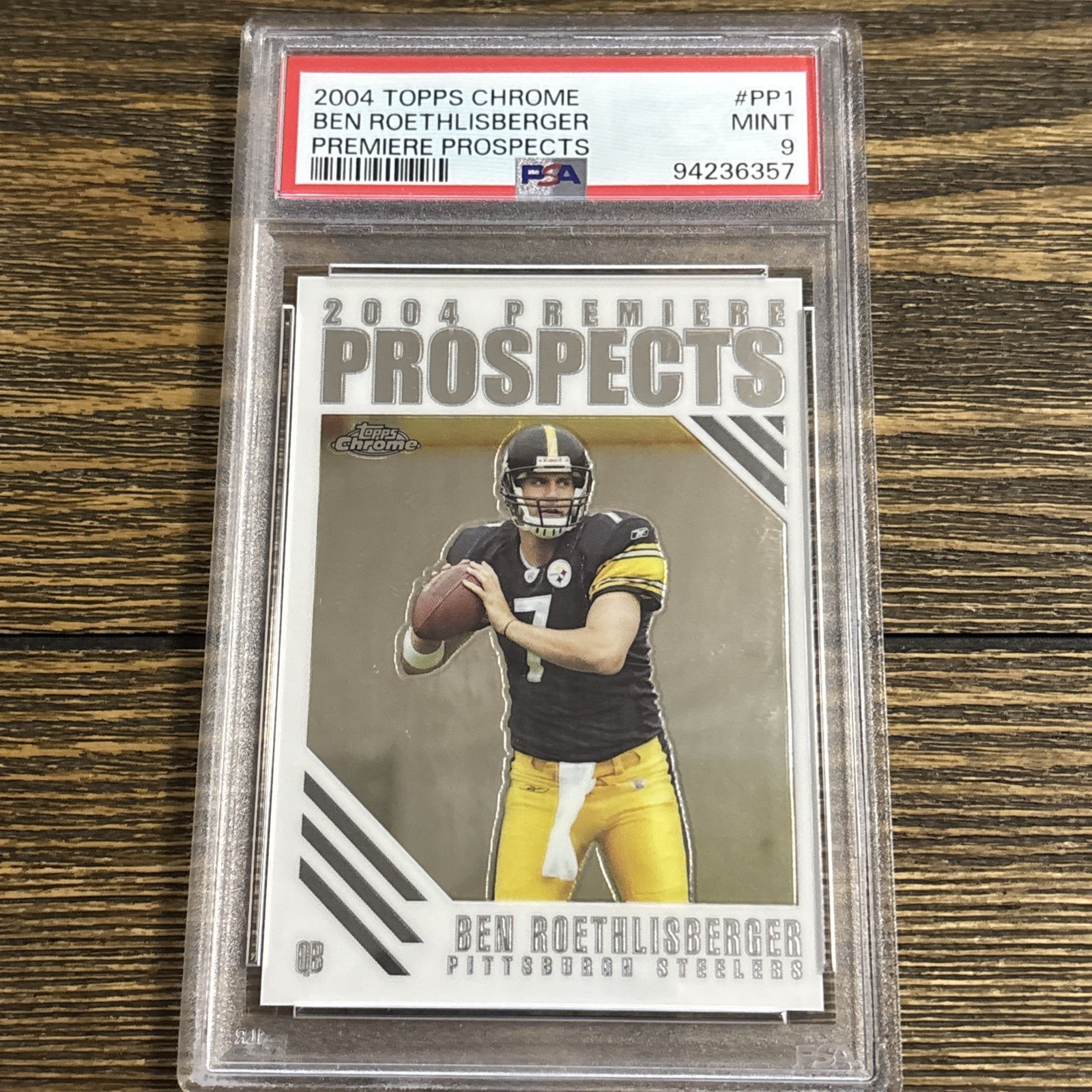 Ben Roethlisberger Topps Chrome Premiere Prospects #PP1 Premiere Prospects