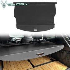 Fits 20-25 Cadillac XT6 Cargo Cover Retractable Trunk Shade Carbon Fiber Print