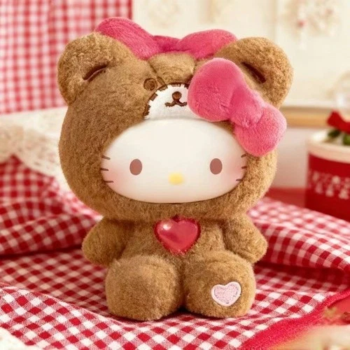 TOPTOY Hello Kitty Pijama de Peluche Serie Vinilo Peluche Colgante Caja Ciega Lindo Regalo - Imagen 19 de 24