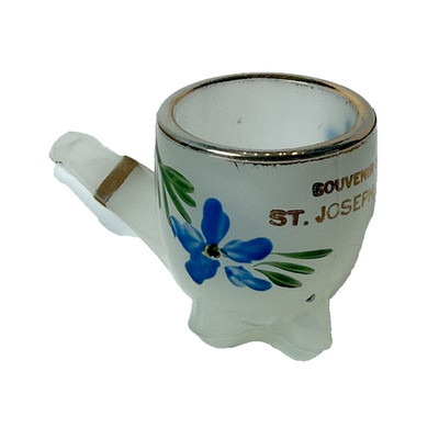 ST JOSEPH MO MISSOURI Depression Glass Souvenir TRINKET PIP