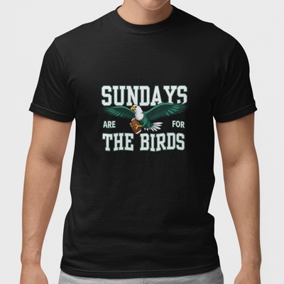 #ad #ad Sundays Are For The Birds T Shirt Football Game Day Tee Funny Sports Shirt Adult $18.95