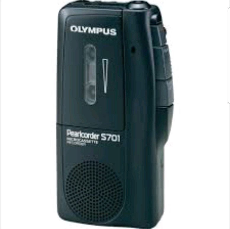 Olympus Pearlcorder S701 Handheld Microcassette Voice Recorder