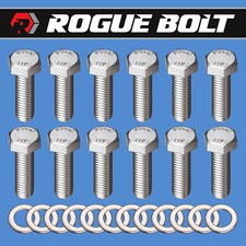 Sbc Intake Manifold Bolts Hex 38 X 1 14 Stainless Steel Small Block Chevy 350