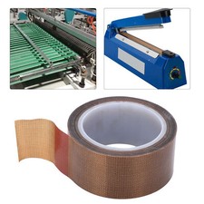 PTFE Tape High Temperature Cloth Insulation Adhesive Roll 0.13mm X 13mm X 10m