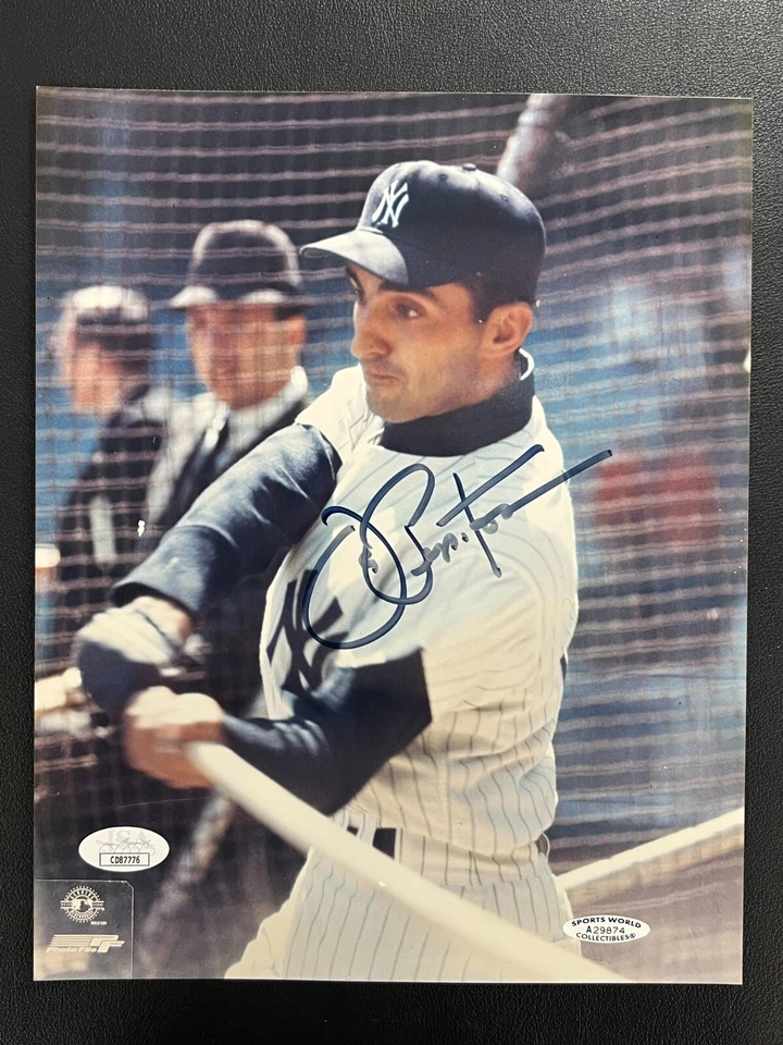 Joe Pepitone Signed 8x10 Photograph JSA Cert w/COA #25 MLB New York Yankees WOW! - Image 2 of 4