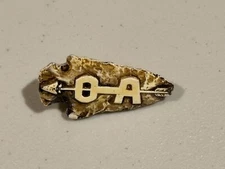 BSA, 1960’s Ceramic Order of the Arrow (OA) Neckerchief Slide, Sold at Philmont