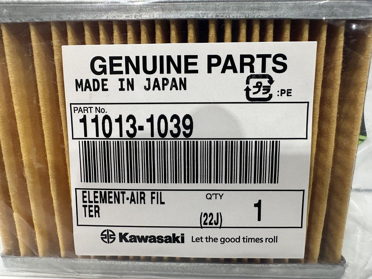 NOS OEM Genuine Kawasaki Air Filter Element 1982 KZ 305 Kz305 B2