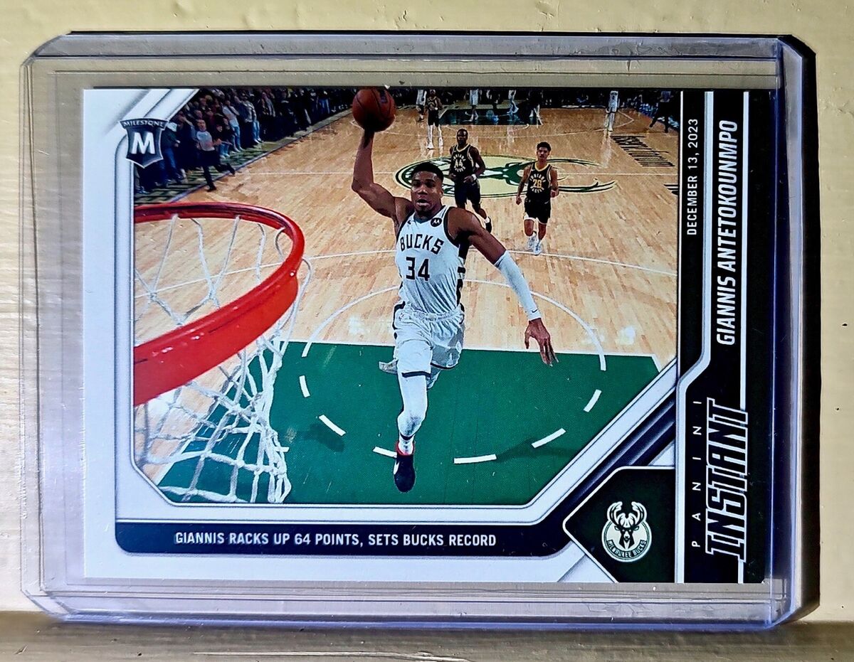 その他 GIANNIS ANTETOKOUNMPO Giannis Antetokounmpo 2023-24 Panini #161 NBA Milestone Card