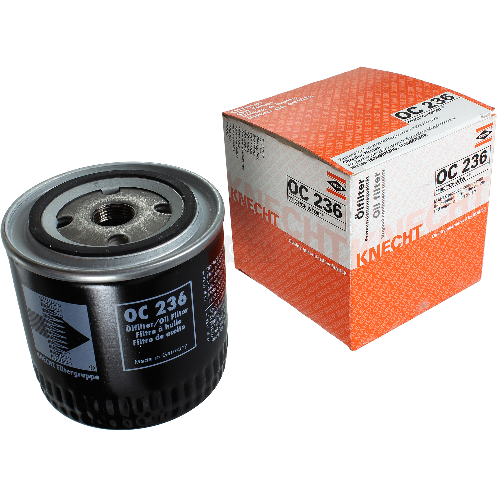 MAHLE Ölfilter 5 L MANNOL Energy 5W30 für Jeep Grand Cherokee II 4.7