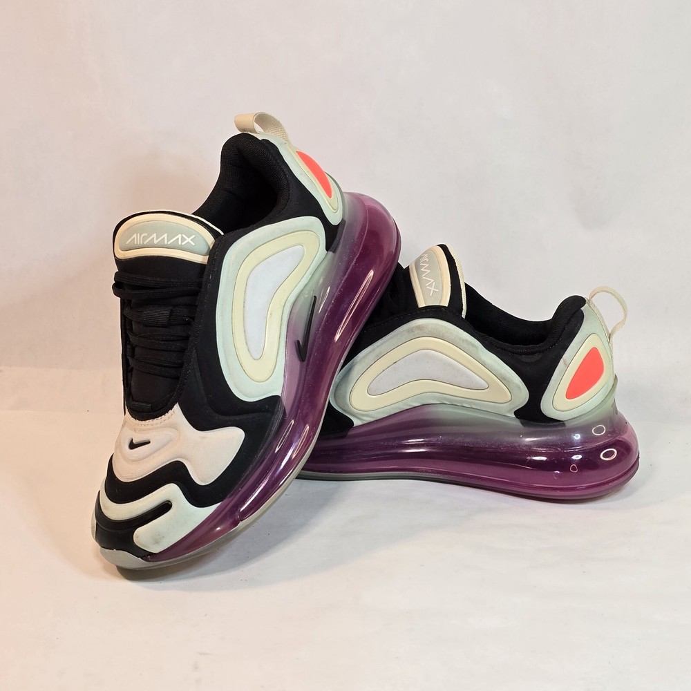 Nike Air Max 720 Women’s Size 8 Running Shoes Black Fossil Pistachio CI3868 001