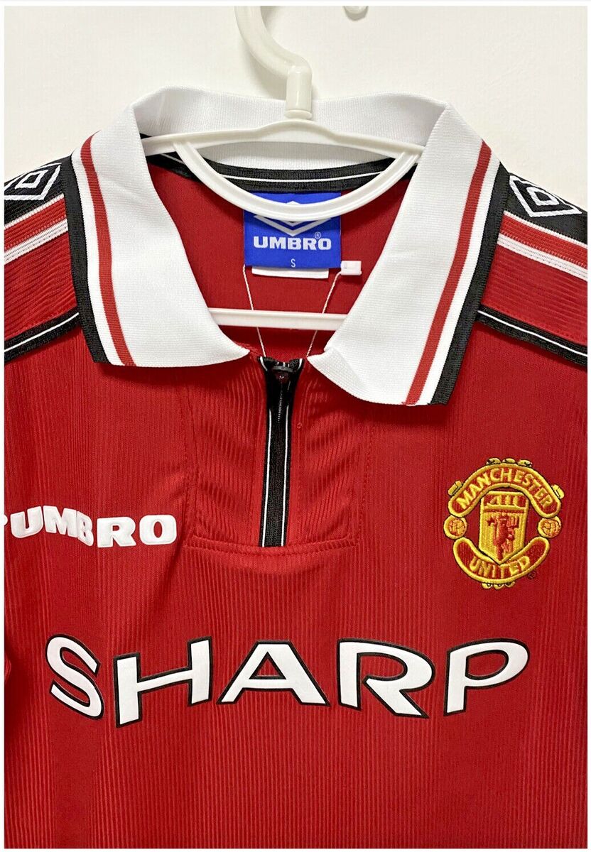 Retro Beckham #7 Manchester United 98/99 Home Short Sleeve Retro Beckham #7 Manchester United 98/99 Home Short Sleeve