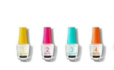 NUGENESIS Dipping Powder Liquid Step System 0.5fl.oz Dip Set Of 4 Steps