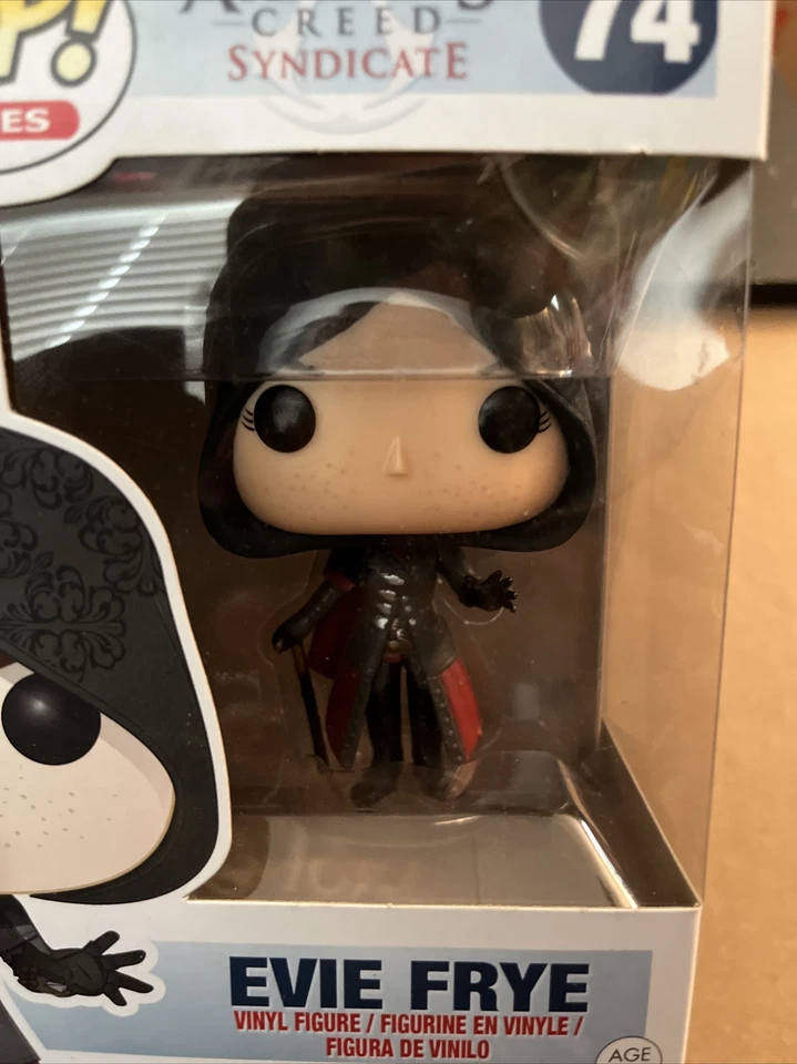 Funko POP! Figura Vinilo Juegos Assassin's Creed Syndicate Evie Frye #74 Dañada Foto 2 de 4