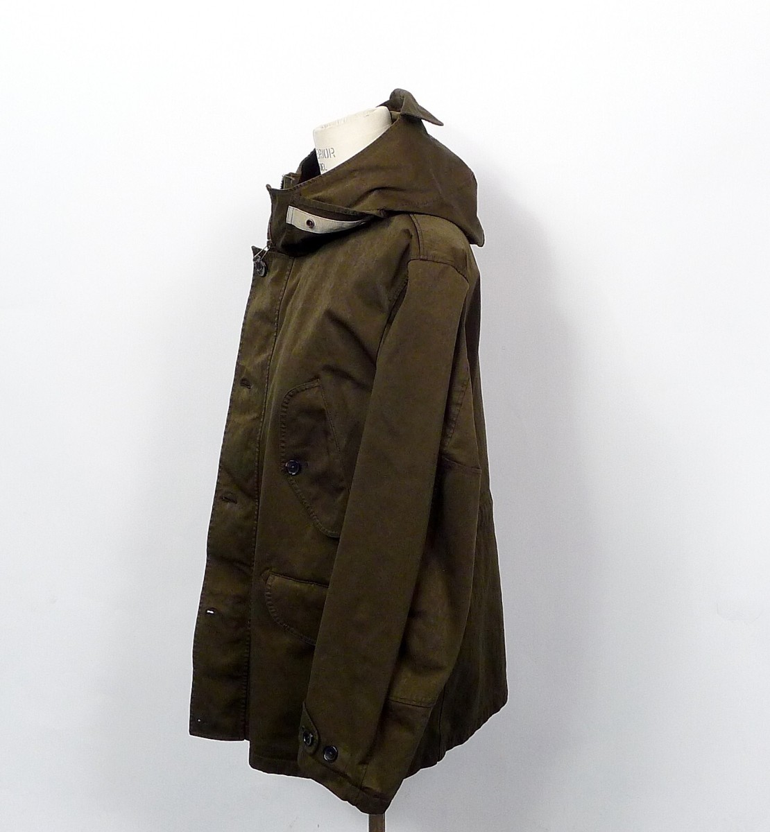 TEN C HOODED OLIVE SNIPER PARKER A56/7 STYLE 677 SIZE 42 NWT #218