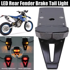 Dirt Bike Turn Signal LED Rear Fender Brake Tail Light OffRoad Enduro Motorcycle