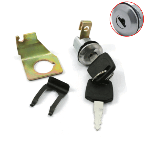 For Yamaha YZF R1 R6 FZ6 FZ6S FZ6N FJR1300 2001-11 Seat Cowl Lock Key Set Mount - Picture 2 of 8