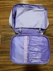 Young Clariti Bio Uth Lilac Zip Around Travel Storage Cosmetic Bag Brush Holder — photo 3