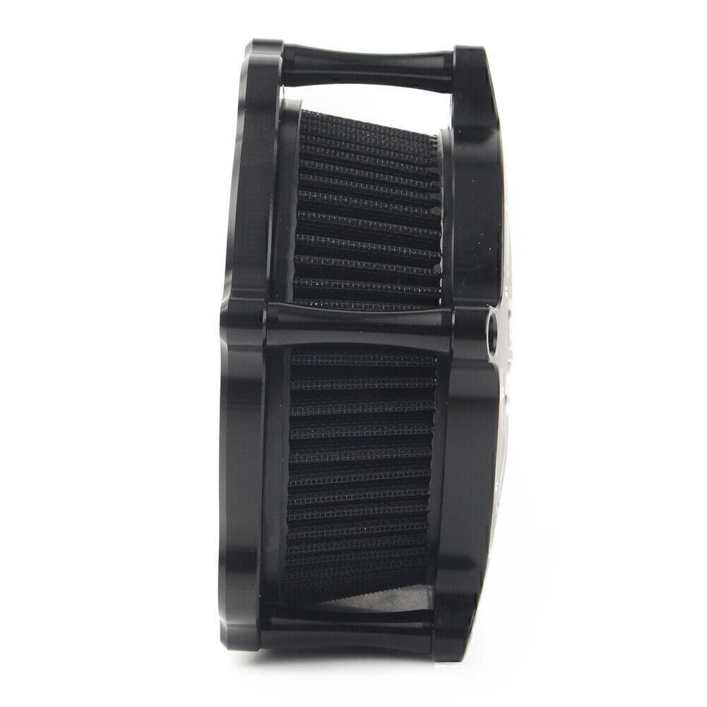 Motorrad-Luftfilter-Set Für Harley Sportster XL 883 & 1200 Ab 2004 – CNC-Aluminium, 90° Ansaugung