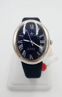 DUGENA 0785.982 anti 17R Damen Armbanduhr 835 Silber Ø 37 x 31mm NEU UNGETRAGEN - Bild 1 von 4