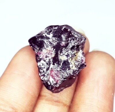 Perline Di Pietra Preziosa Di Granato Rosso Del Mozambico - Foto 7