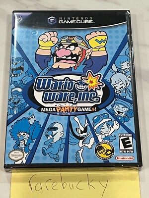 Trader Games - WARIO WARE INC. MEGA PARTY GAMES NINTENDO GAMECUBE  GC Pal Fra Neuf Brand New Blister Damaged