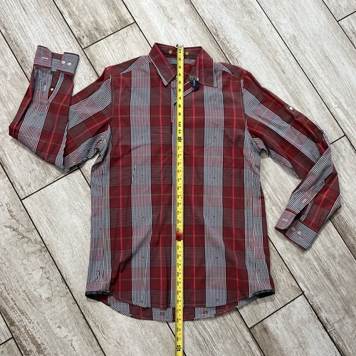 Robert Graham Jeans Men’s Size Medium Plaid Button Shirt Long Sleeve - Picture 6 of 10