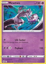 CARTA POKEMON - MEWTWO - 056/172 - HP 130 -  RARA - IN INGLESE