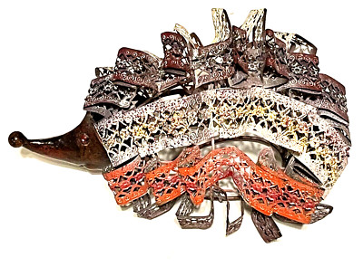  METAL MULTI-COLOR HEDGEHOG 