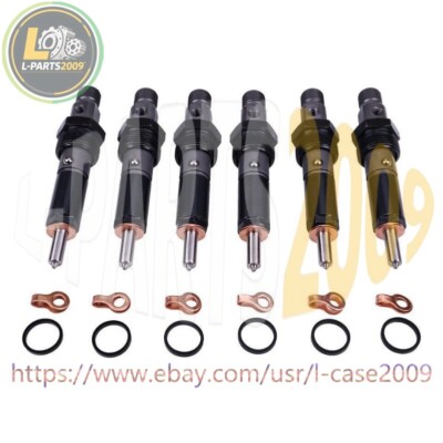 6pcs Fuel Injector 3802677 3802365 for Cummins 6BT 5.9L QSB ISB Engine ...