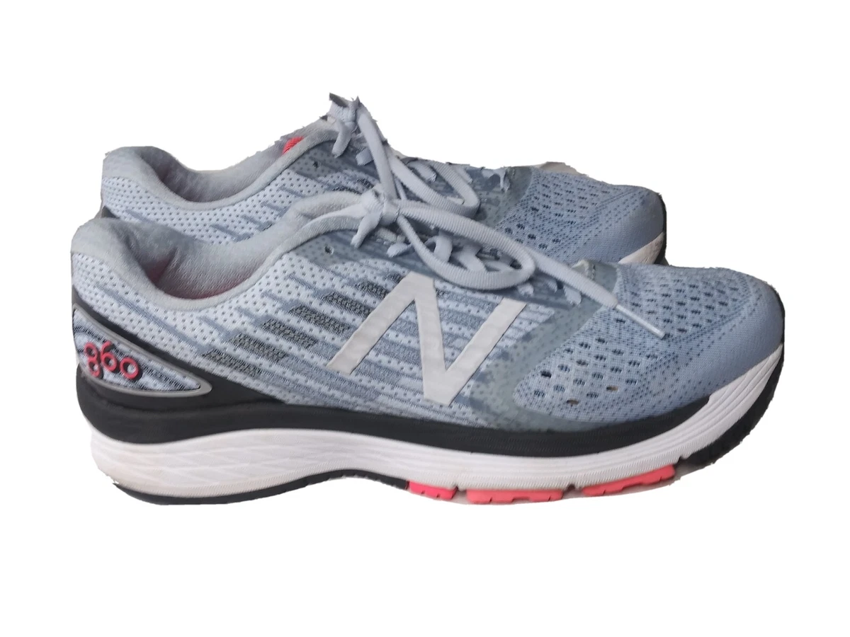 New Balance Women s W860BP9 Stability Running Shoe Ice Blue Size 10 2E