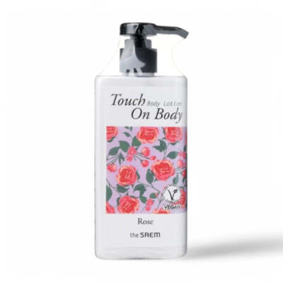 The Saem Touch On Body Body Lotion 4 Types 2024 Version #02 Rose #mde