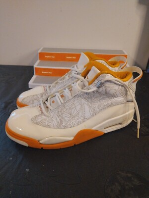 Nike Air Jordan Dub Zero Ceramic Orange Men's Shoes Size