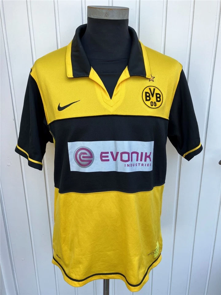 Nike BVB Borussia Dortmund Fußball Trikot #17 Dede 2007-2008 Gelb Gr. M - Bild 2 von 3
