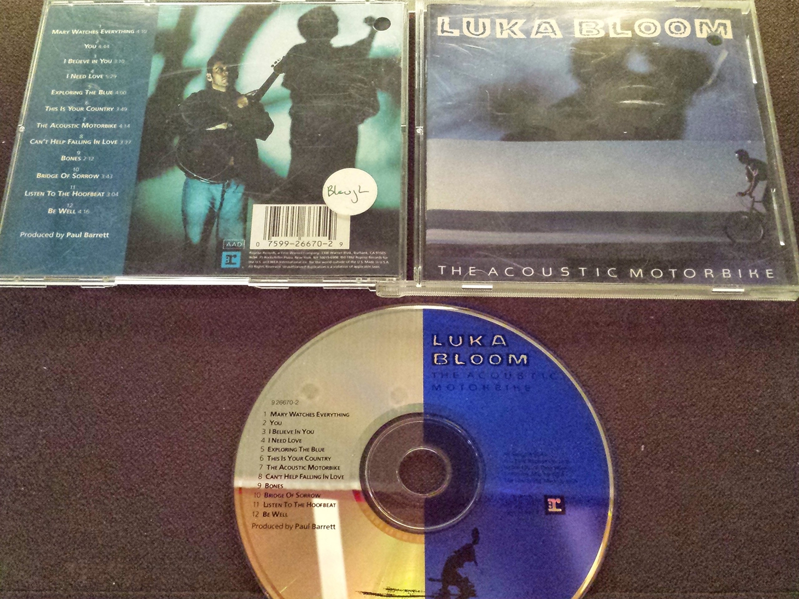 Luka Bloom The Acoustic Motorbike (CD)