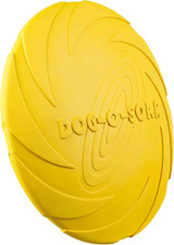 Trixie 33502 Dog Disc Hundespielzeug Frisbee Naturgummi 22 cm farblich sortiert