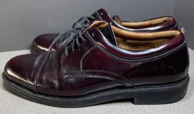 JOHNSTON & MURPHY Passport Burgundy Captoe Shoes Johnston & Murphy Men main image 3