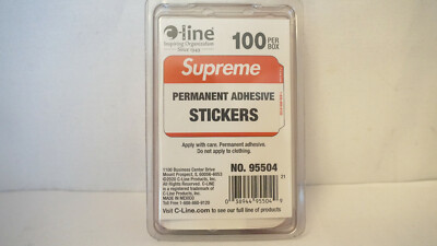 supreme name badge stickers ステッカー 小物 Supreme Name Badge Sticker - Authentic - New with Tags | eBay