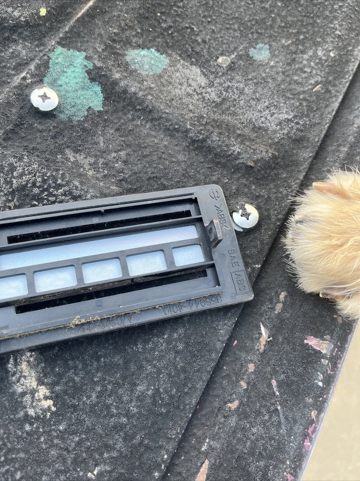 355944-4010 1993-1998 Toyota T-100 cubierta de control de clima bisel OEM Foto 4 de 4