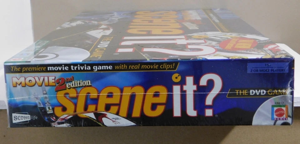 Scene It Movie 2nd Edition Movie DVD Trivia Board Game 2007 Mattel NEW SEALED - Image 3 of 4