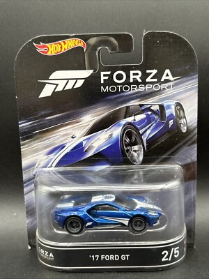 2017 Hot Wheels BLUE 17 FORD GT 2/5 Forza Motorsport DJF50 selling many more