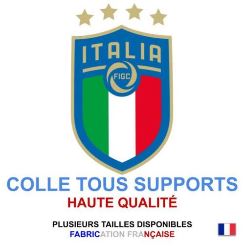 Stickers autocollant ITALIE FOOT ITALIA FIGC logo plusieurs tailles, super prix - Photo 1/5