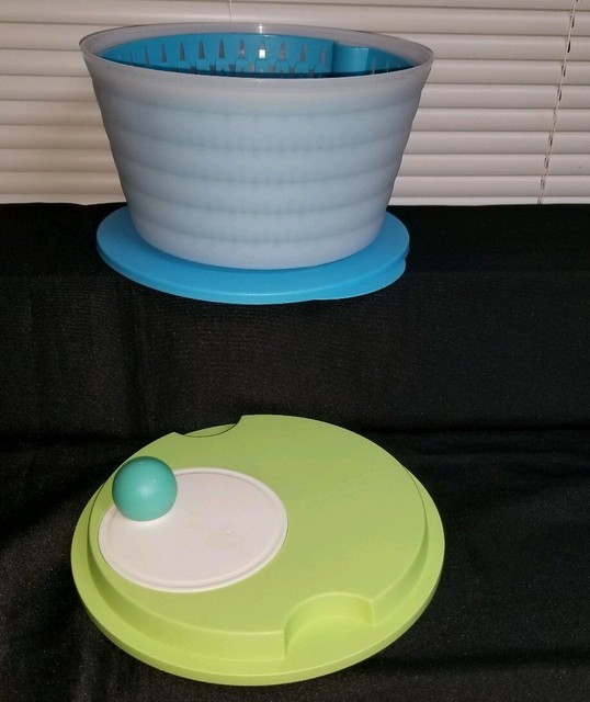 Tupperware Spin & Save Salad Spinner! Demo model! eBay