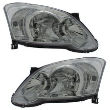 For Toyota Corolla 2004-2007 Headlights Headlamps Chrome Drivers & Passenger