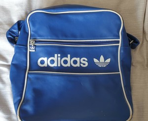 adidas leather messenger bag