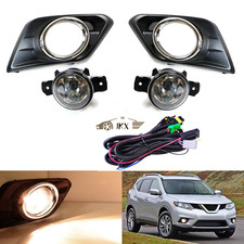 1Set Fog Lights Foglamps H11 Halogen Bulbs k For Nissan Rogue / X-Trail 2014-16