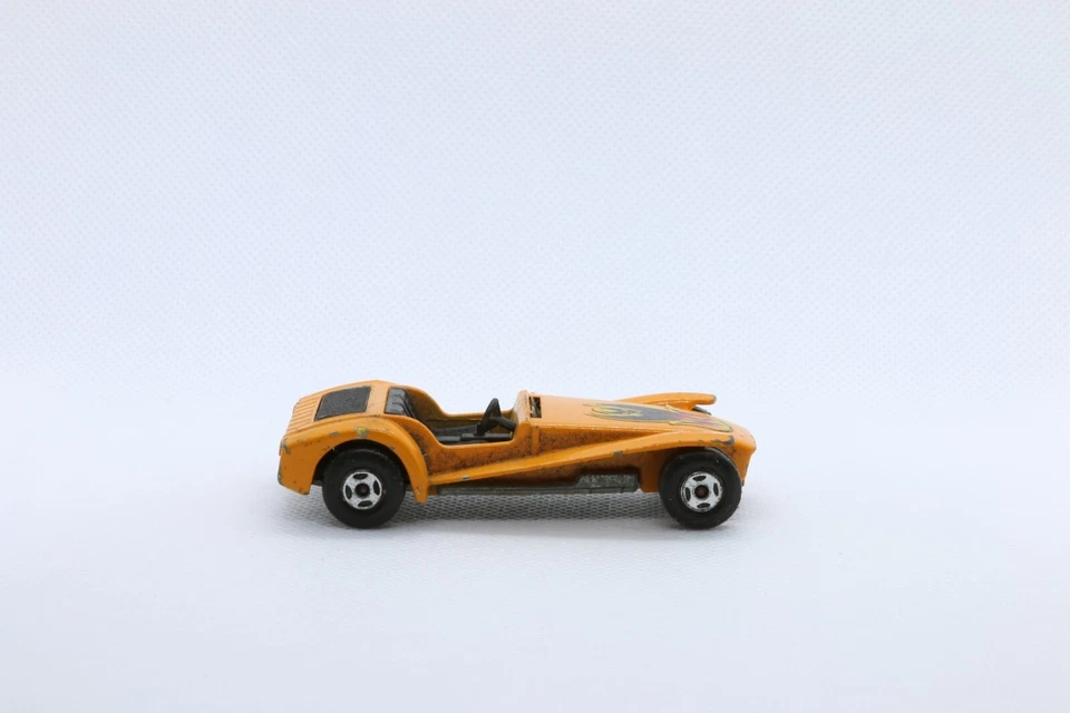Lesney Matchbox Superfast Lotus Super Seven 1971 7 No. Naranja años 60/70 Foto 2 de 4