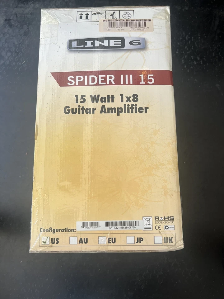 Line 6 Spider III 15 watt Guitar Amp 1x8 - Image 2 of 2